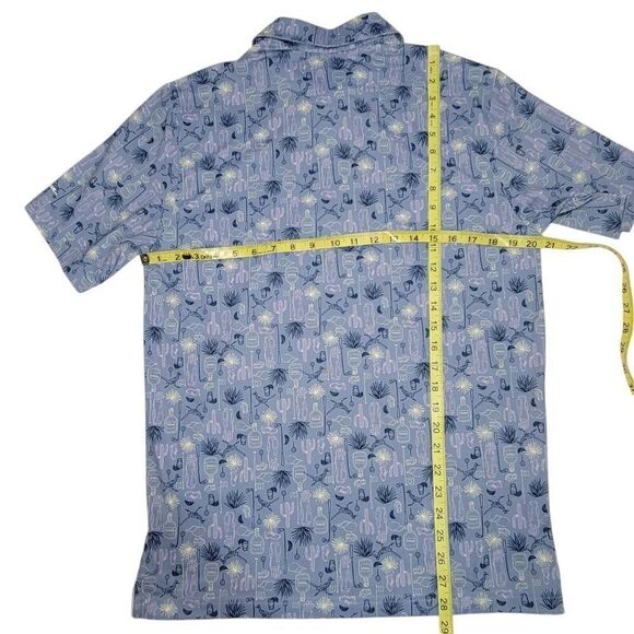 Walter Hagen Golf Polo Shirt Men Size Small Desert Tequila Alcohol Stretch NEW - Picture 10 of 13